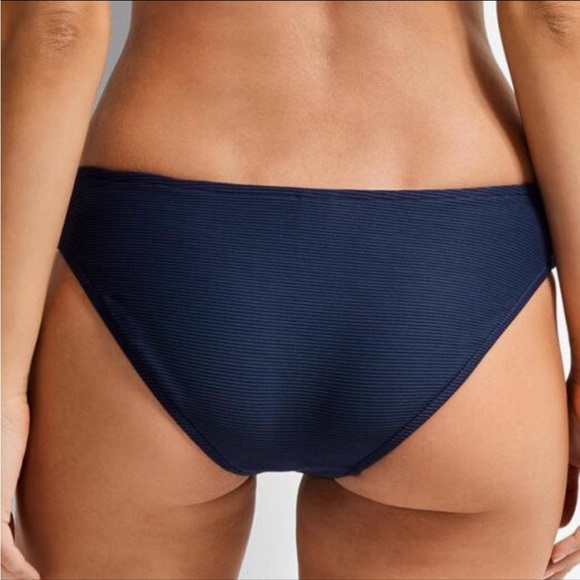 Seafolly by Miléa Mini Rib Pink Hipster Bikini Brief - Picture 8 of 9